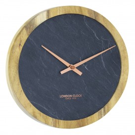 Настенные часы London Clock Company CARBON MEDIUM #24397